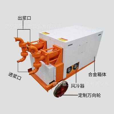 WYB双液注浆机隧道护坡用小型液压注浆泵地基加固压注浆机