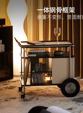 Hy车gge推小轻奢客厅可移动沙发边几柜TCA532多法式功能岩板茶几