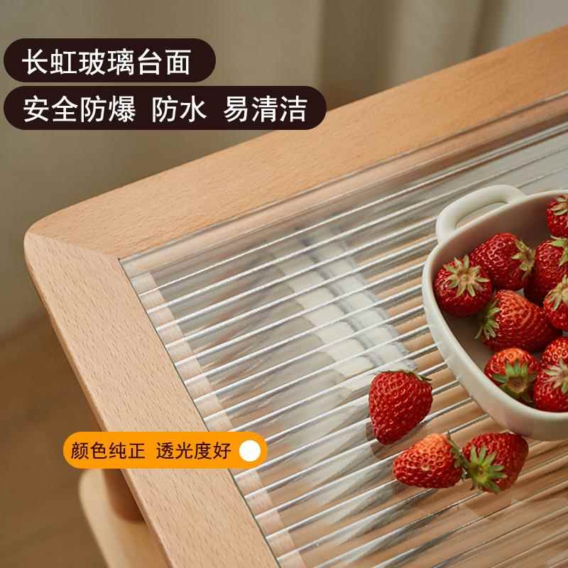 床头物多层落地几你置物架全实木客厅迷330小茶几沙发旁简边约储