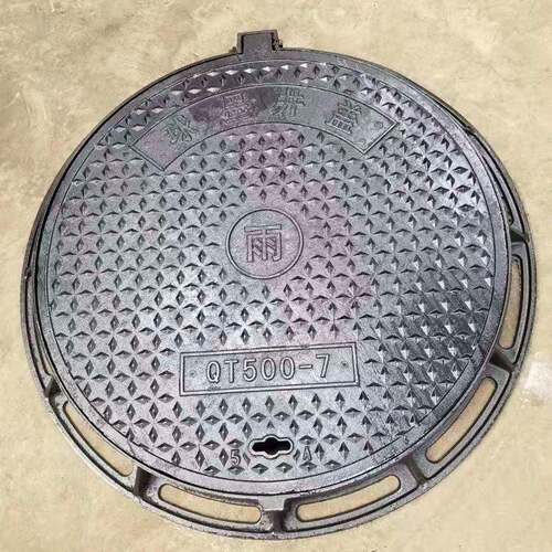 供应重型球墨铸铁井盖可调试五防井盖防沉降井盖700*900