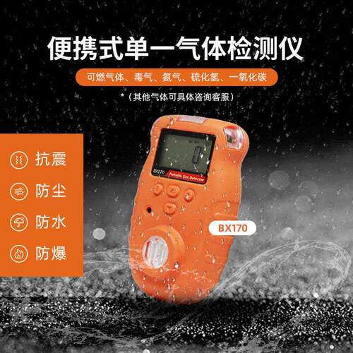 BX170/BX171便携扩散式气体检测仪可燃一氧化碳硫化氢氧气