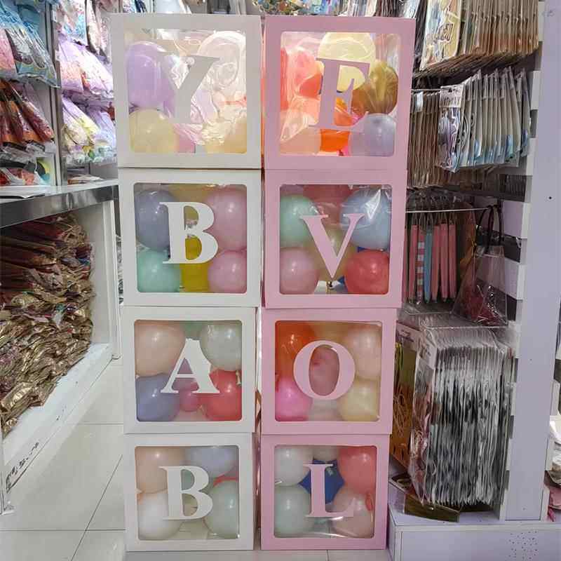 气球透明盒子生日派对求婚装饰新店开业周年庆幼儿园开学场景布置,节庆用品/礼品,节日装扮用品,淘宝优惠券,粉丝福利购,淘宝优惠卷