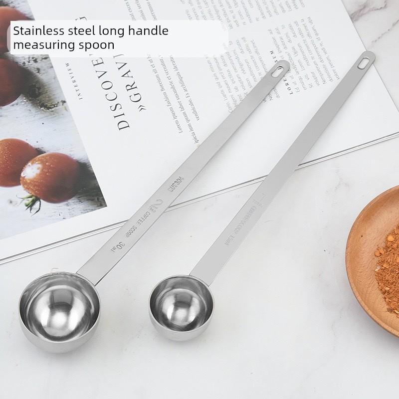 304不锈钢计量勺10g水果粉勺咖啡奶粉奶茶店衡匙计量勺15Ml20G