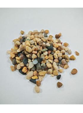 白色鹅卵盆饰栽面石｜彩石色雨花石造景盆景装铺白石PVP子防滑庭