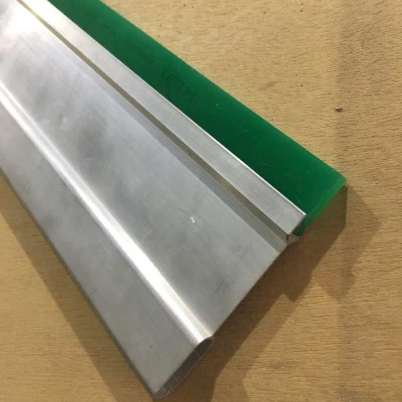 加厚铝合金柄刮刀+进口刮胶丝印金属刮柄手工铝合金手刮柄铝刮柄