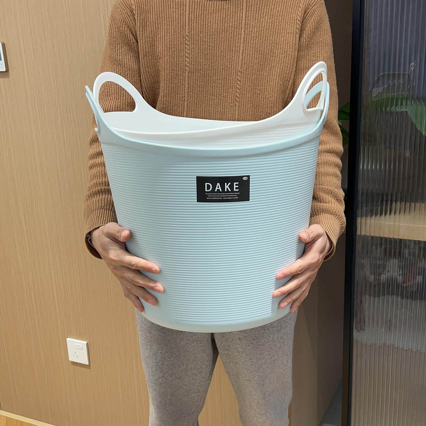 大可叔叔 塑料脏衣桶脏衣篮玩具收纳桶大水桶