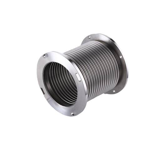 供应ISO-K/F膨胀节304/316L不锈钢法兰补偿QI真空波纹管DN63-250