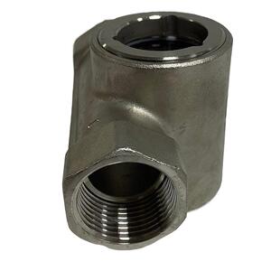 1叶轮视镜304水流指示器不锈叶轮视镜水流观察器偏心 YL11