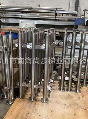 304不锈钢栏杆立柱楼梯扶手护栏户外用钢化玻璃栏杆不锈钢栏杆