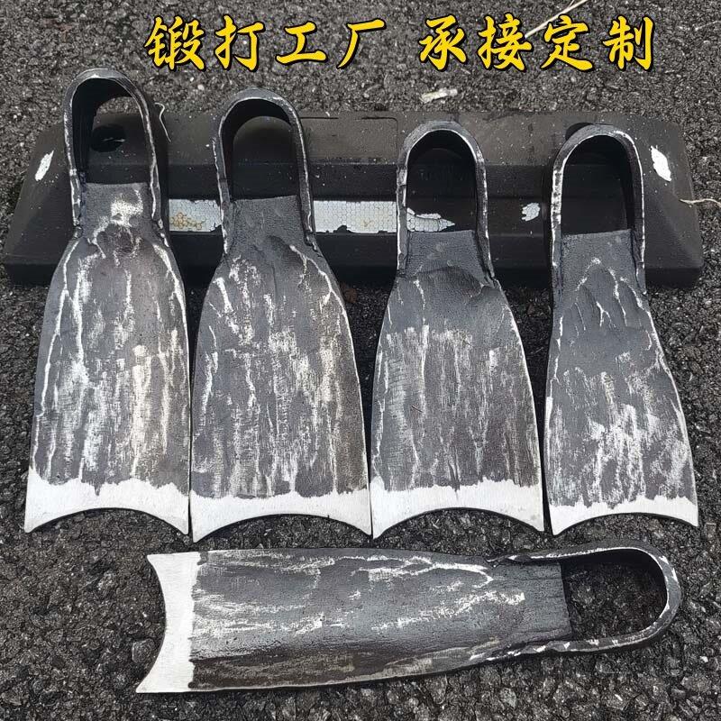 锰钢锻打锄头挖笋专用锄加厚家用种菜锄户外薅地松土农用工具撅