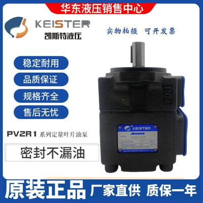 凯斯特KEISTER液压PV2R1-10/14/17/19/23/25/28/31FR定量叶片油泵