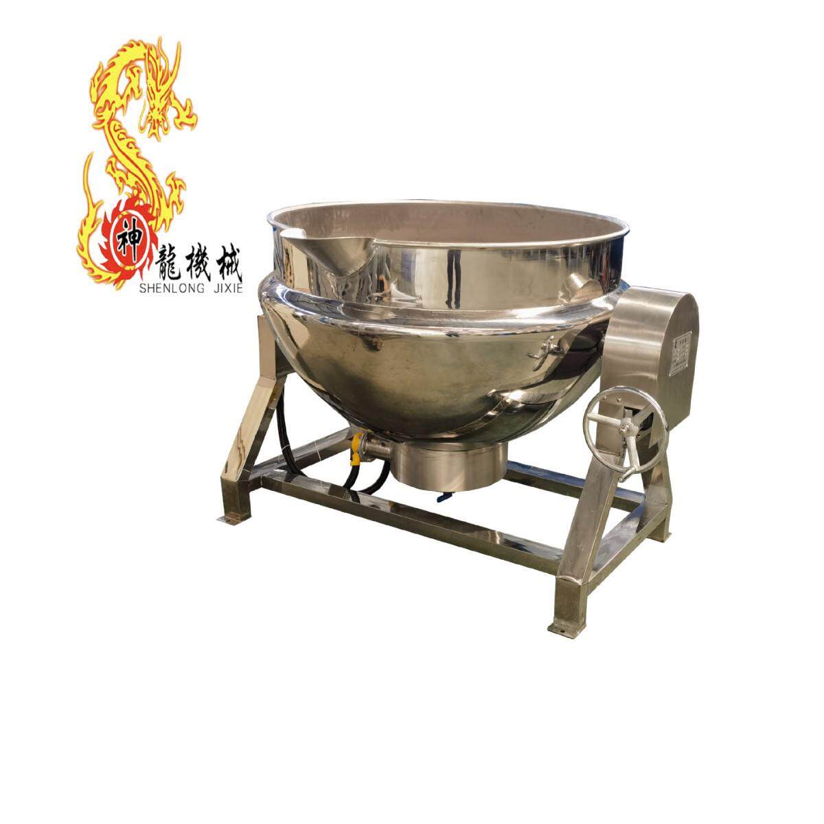 大块牛肉猪肉肉制品卤煮设备鸭货卤煮锅烧鸡蒸汽可倾式夹层锅