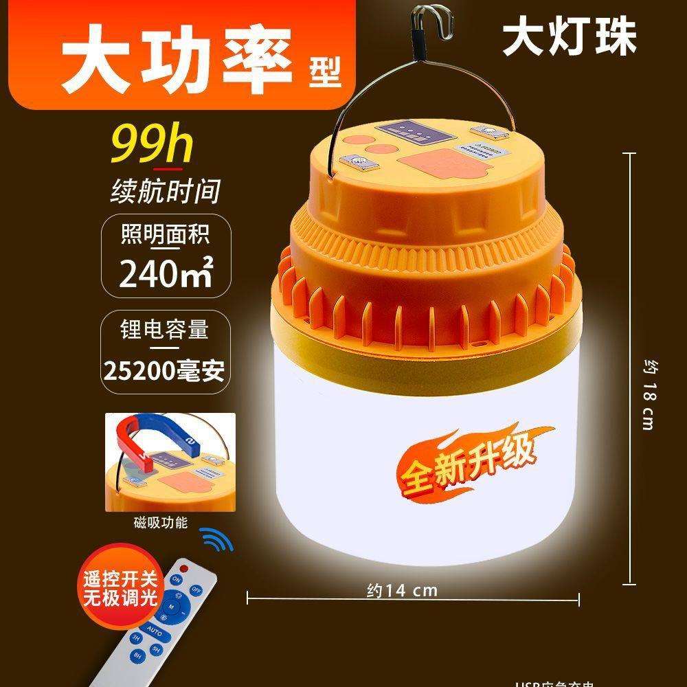 停电应急照明家庭户外LED露营灯可充电式挂灯多功能超长待机照明