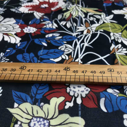 2019春夏 四大时装周印花面料上新