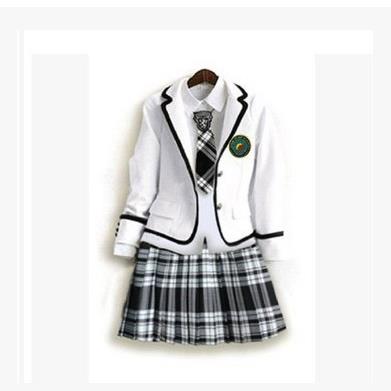 高档儿童演出人服装合服男女童朗诵表演英伦学院生风中唱小学主持