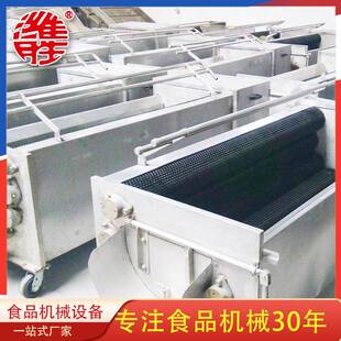 家供不锈钢胡萝卜清洗厂XXX机 土豆毛姜辊清洗机 应大毛刷清洗机