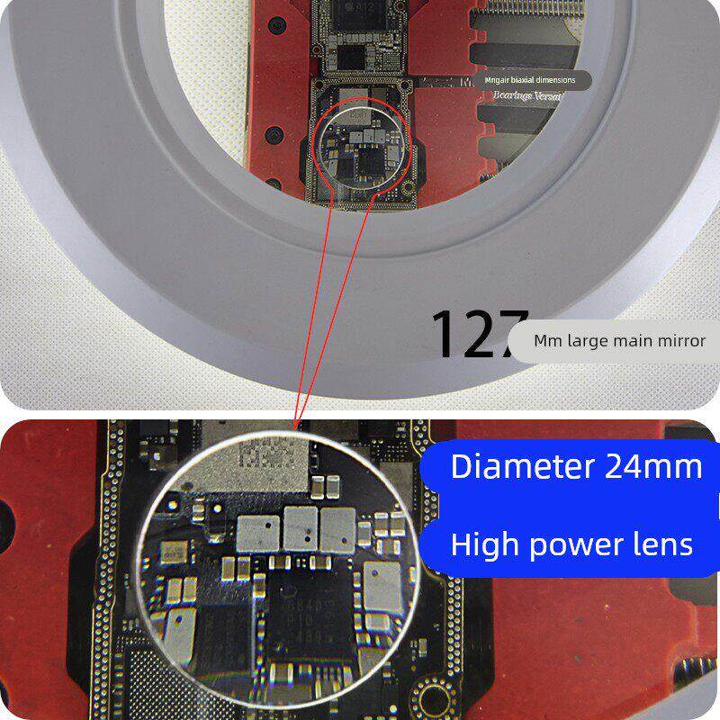长道台式放大镜维修专用手机平板主板电脑焊接电子DIY工作台钟表