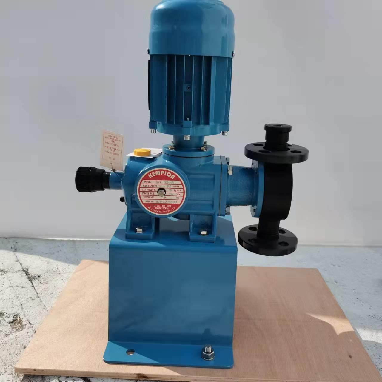 惠州沃德DV-82H污水加药输送液体计量泵PVDF材质种植加药计量泵