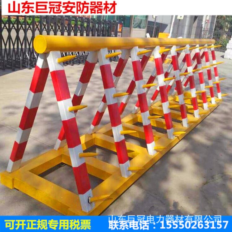 移动拒马护栏学校门口挡车防爆防冲撞交通路障校园可移动