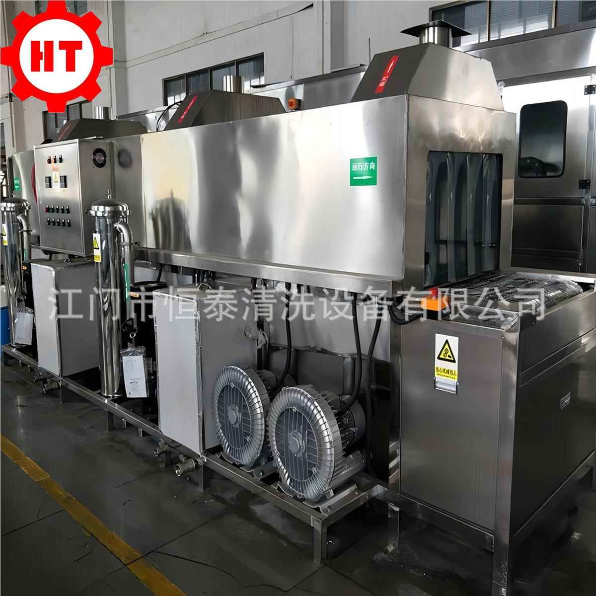 湖南不锈茶具水壶清除油清洗机喷 拉伸764洗手盆自钢动淋洗烘干线