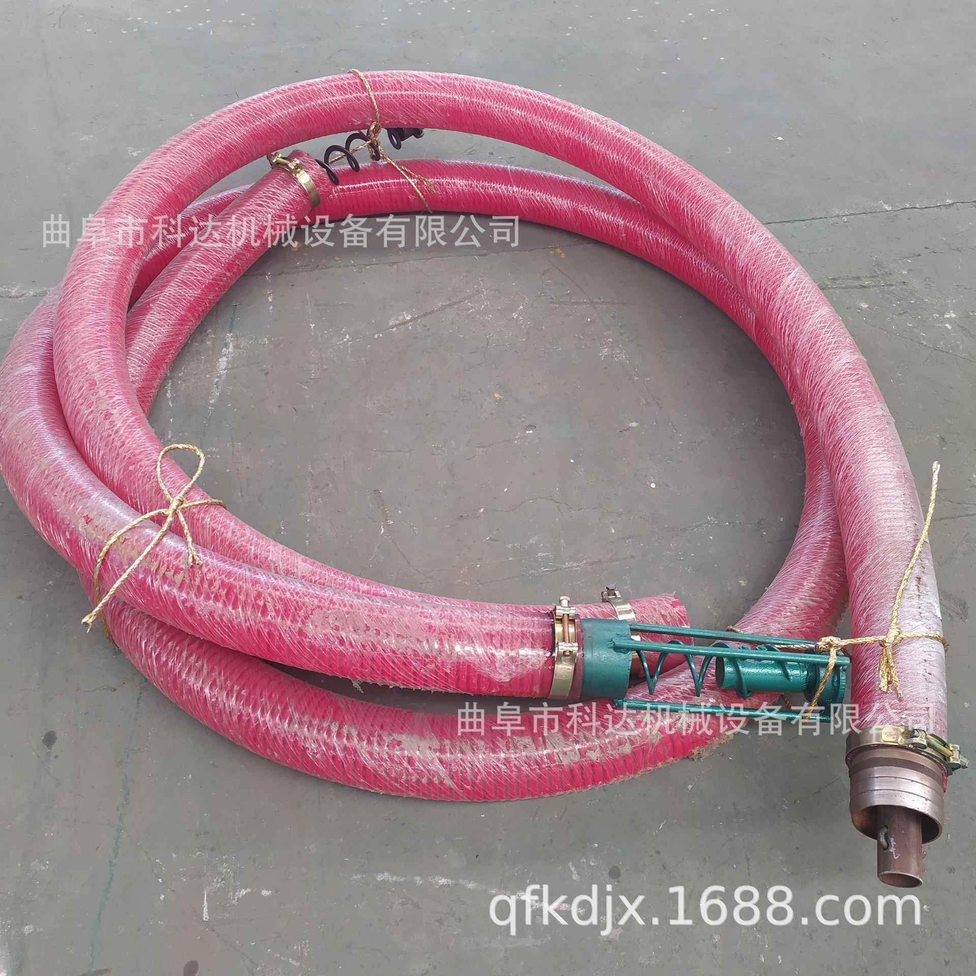 高粱大豆粮食软管吸粮机XWZF89mm管径双驱动软管抽粮机