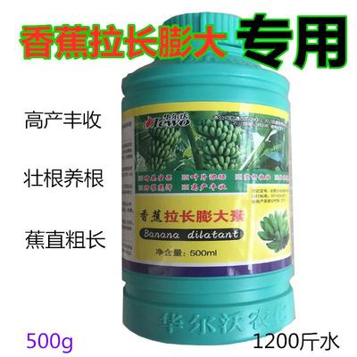 香蕉拉长膨大素壮根保花保果提早上市防裂见效快香蕉专用水叶面肥