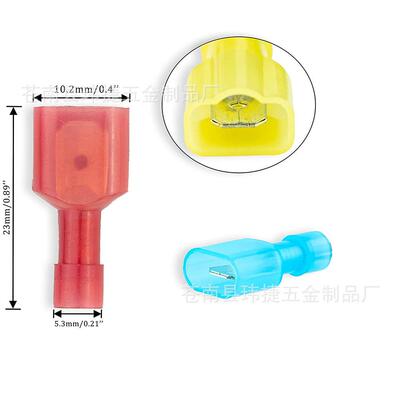 跨境供应 330PCS尼龙插簧插片套装 对接端子接线器尼龙端子组