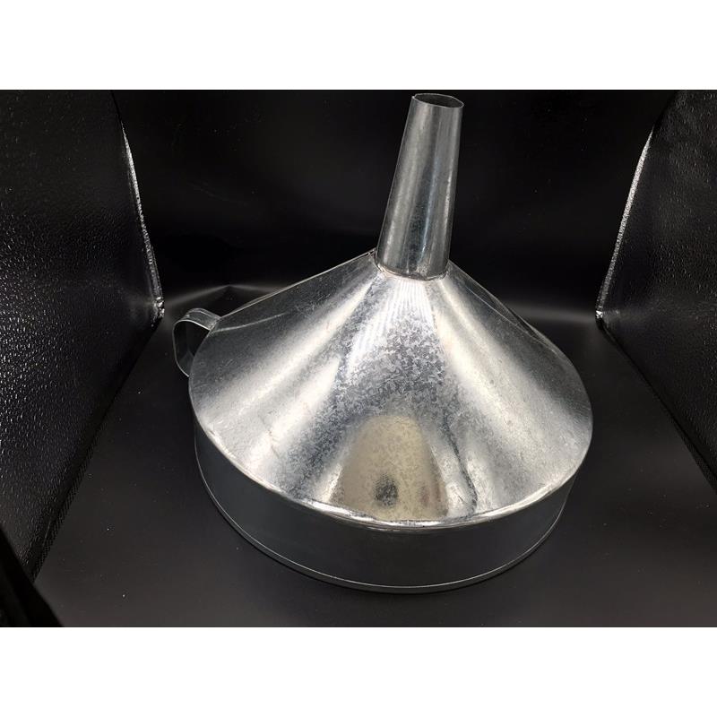 定制白铁皮漏斗装油漏斗特殊用漏斗 加油油漏/直径15cm/20cm/25cm