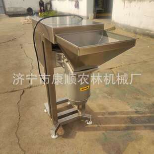 304不锈钢大蒜打沫机 四川电动切毛芋头红薯片机 大型土豆切丝机