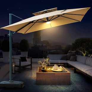 遮阳伞户外伞庭院伞露台花园别墅大太阳伞棚商户外摆摊室外罗马伞