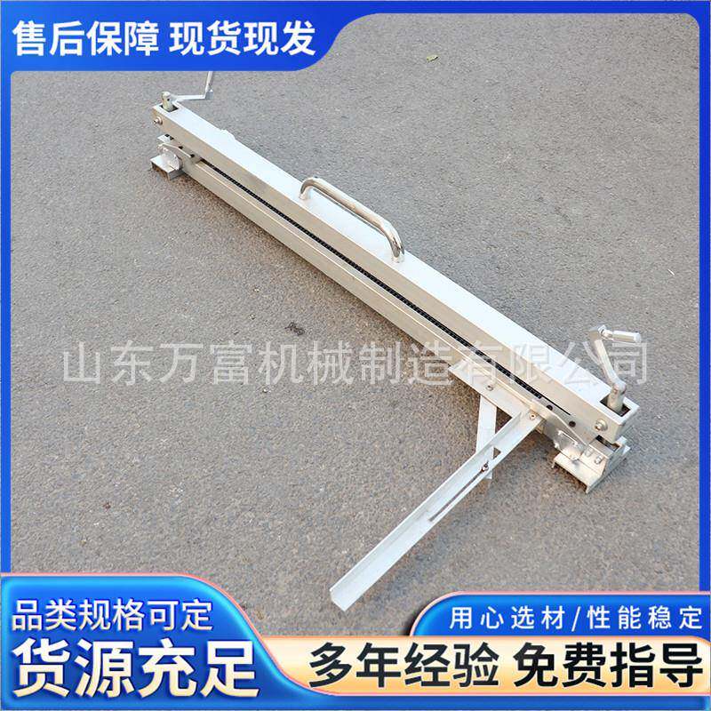 矿用QGJ皮带割皮机1.2m手动便携式橡胶带切割机小型机械式切割机