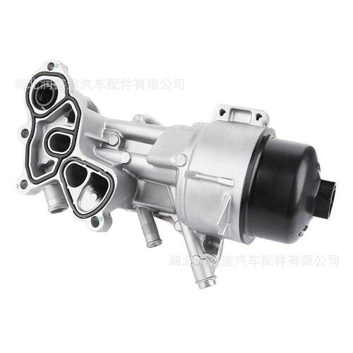 1103T5 114286437450机油滤清器底座总成V86437458适用标致雪铁龙