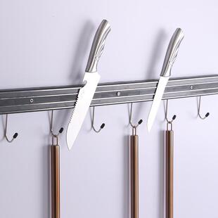 吸盘式924磁工性具置物架厨房不锈刀钢吸刀架家用壁挂钥匙收磁纳