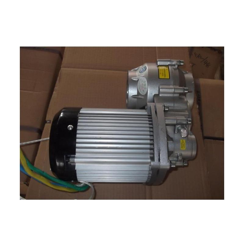 尤奈特永磁直流电机BM1424HQF-14A-2200W60V72V电动微型轿车电机