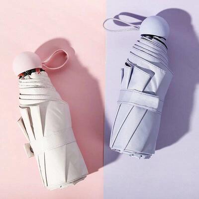 Mini Foldable umbrella UV protection Mini Sun Umbrella dual