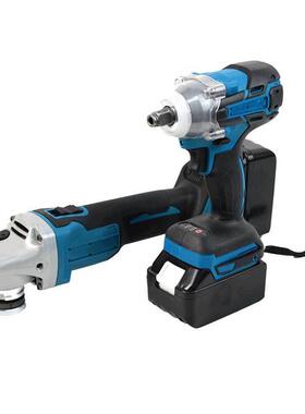 牧田款404款角26580磨机285电款锂电扳机手双组装箱套装动工套具