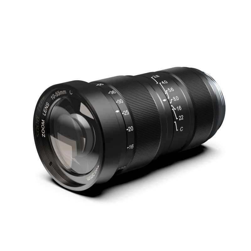 工业相机变焦镜头C接口手动变焦焦距5-12mm7-36mm10-50mm10-55mm