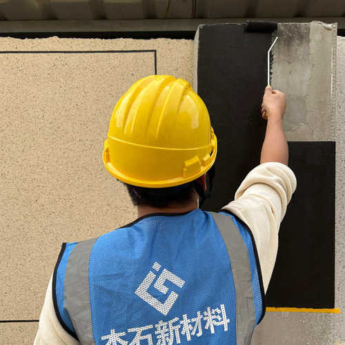 描线黑色水性漆黑线条仿石漆分割格线真石漆外墙漆抗碱黑底漆