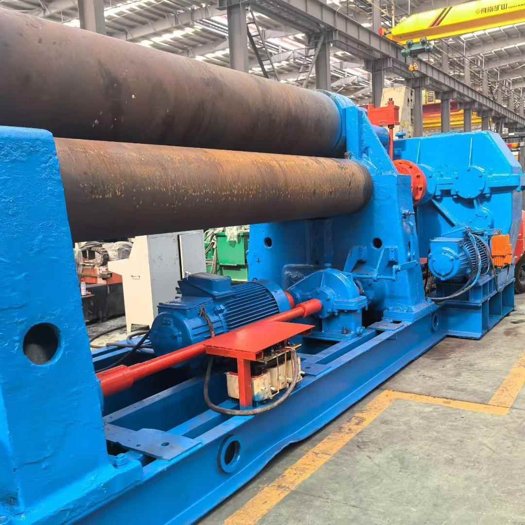 鄂重603000械卷板升降60*3000高低速变速*箱双驱动大机型数控自动
