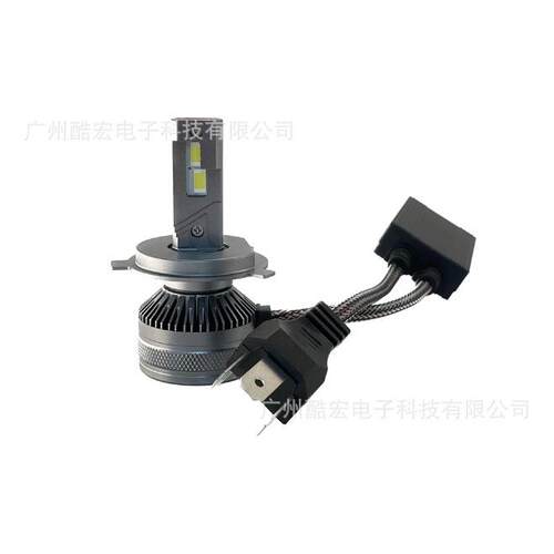 汽车LED大灯双铜管大功率LED高亮85W超级解码H49005前照灯V8