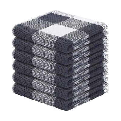 Olanly 100% Cotton Dishcloth For Kitchen Towel Home Ultra So