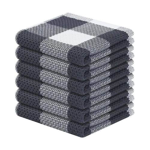 Olanly 100% Cotton Dishcloth For Kitchen Towel Home Ultra So