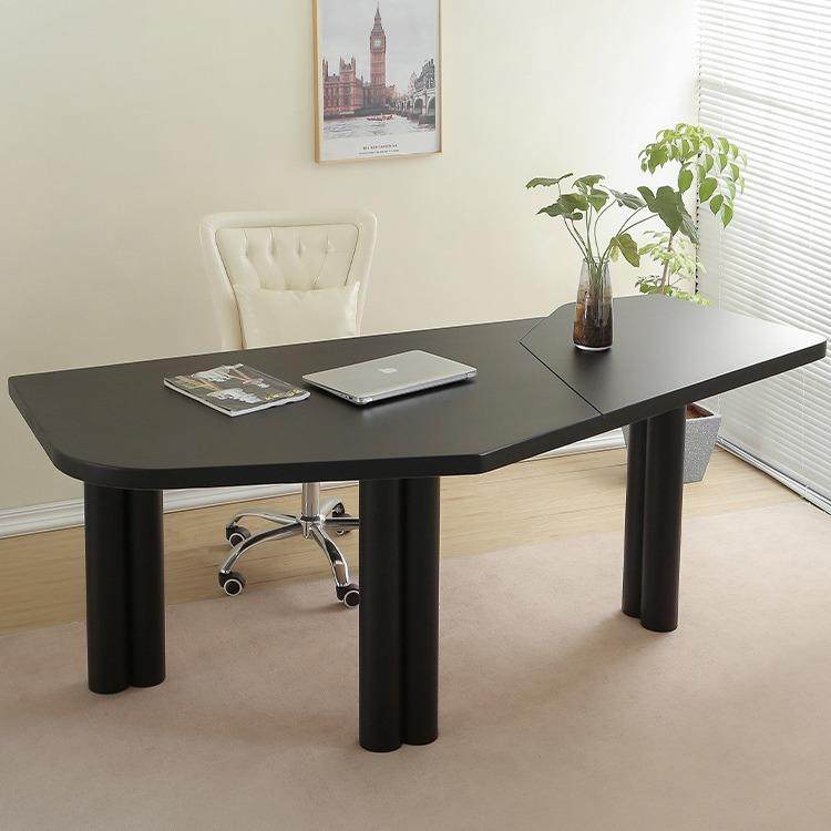 轻奢实木办公桌极简设计师工作台现代简约会议桌创意老板桌电脑桌,住宅家具,电脑桌,淘宝优惠券,粉丝福利购,淘宝优惠卷