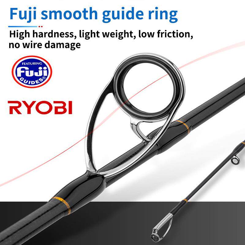 RYOBI利优比VARIUS FUJI轻型慢摇铁板竿轻型铁板海竿船竿150-300g