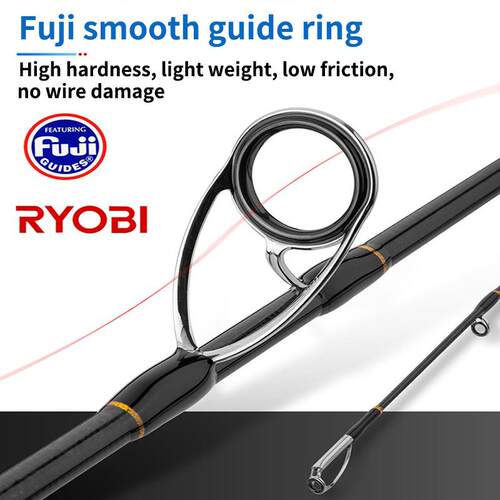 RYOBI利优比VARIUS FUJI轻型慢摇铁板竿轻型铁板海竿船竿150-300g