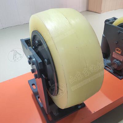 煤矿用罐笼导向轮 聚氨酯浇筑型LS35缓冲滚轮罐耳