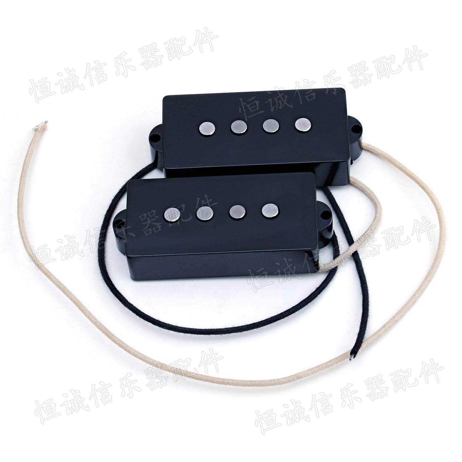 4弦PB贝斯拾音器 四弦电贝司吉他拾音器电吉他BASS拾音器乐器配件