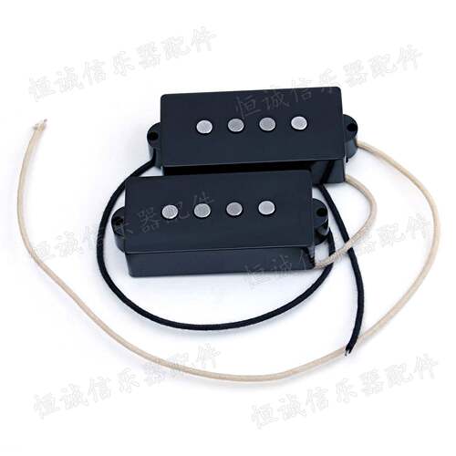4弦PB贝斯拾音器 四弦电贝司吉他拾音器电吉他BASS拾音器乐器配件
