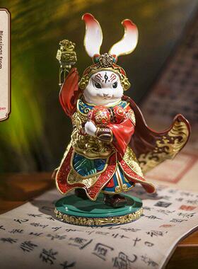 朱秉仁铜兔兔祝福创意铜雕办公桌面兔饰品设计大师兔君君