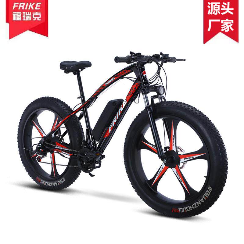 源头厂家福瑞克沙电雪动山地自行车助力锂电地车滩一体88E5轮变速